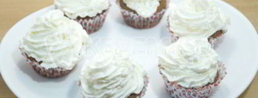 маффины с вишней и шоколадом. Шаг 14