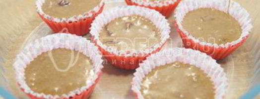 маффины с вишней и шоколадом. Шаг 10