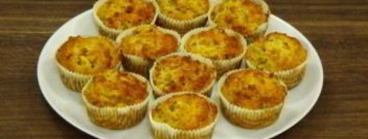 маффины с яблоками и орехами. Шаг 4