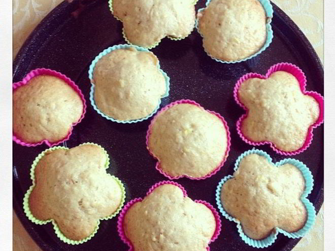 Рецепт маффинов с яблоками, морковью и бананами