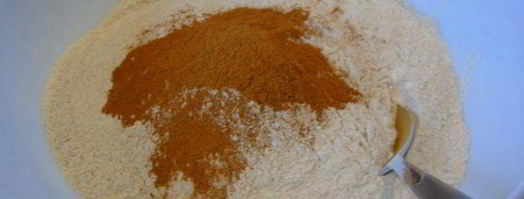 маффины с яблоком из цельнозерновой муки. Шаг 2