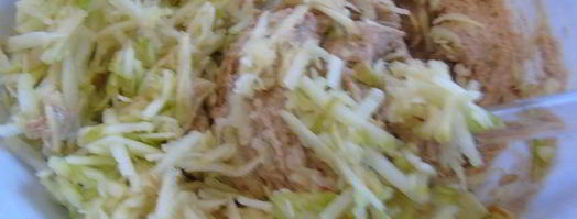 маффины с яблоком из цельнозерновой муки. Шаг 6