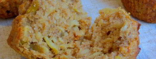 маффины с яблоком из цельнозерновой муки. Шаг 10