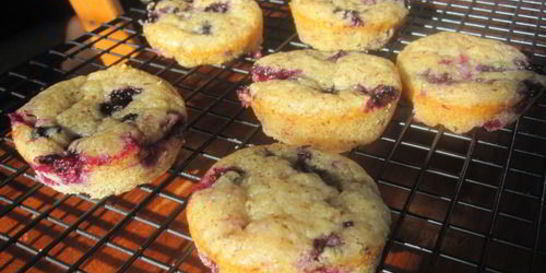 Маффины с ягодами