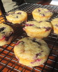 Маффины с ягодами