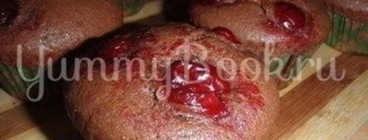 маффины шоколадно-вишневые. Шаг 6