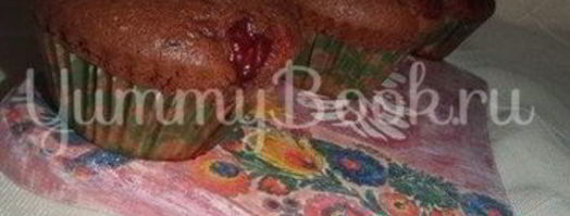 маффины шоколадно-вишневые. Шаг 7