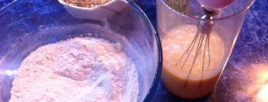 маффины со сливами. Шаг 2