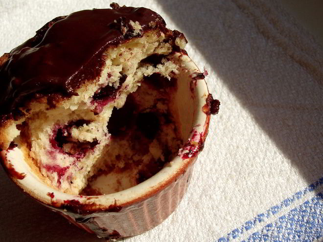 Рецепт маффинов со смородиной