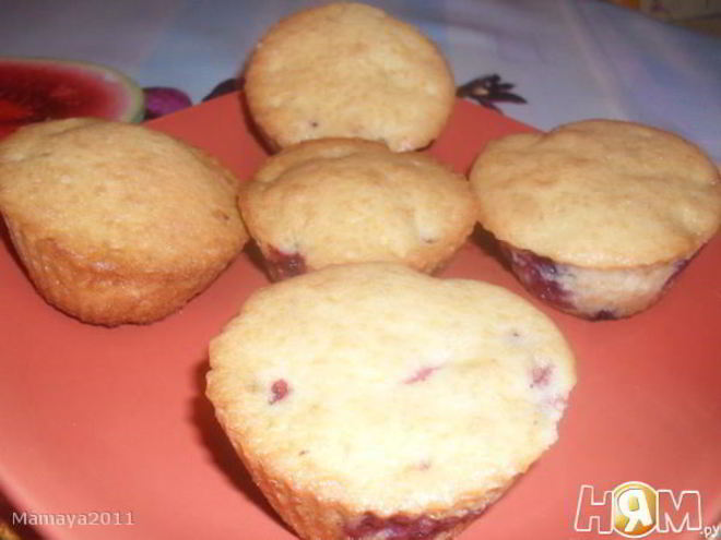 Рецепт маффинов со свежей смородиной