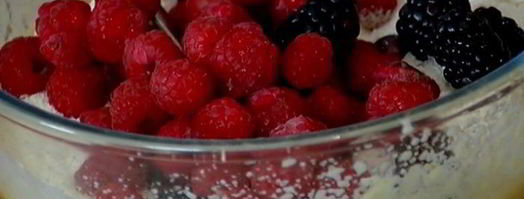 маффины со свежими ягодами. Шаг 7