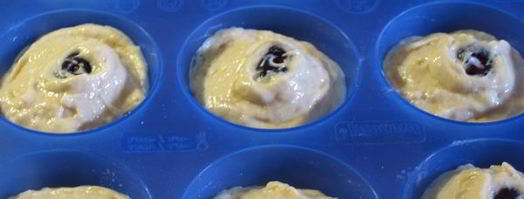 маффины ягодный сюрприз. Шаг 7