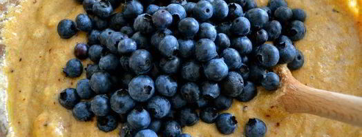 маффины здоровье с цельнозерновой мукой и черникой. Шаг 8