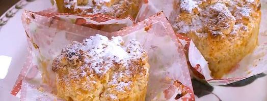 марципановые маффины с курагой. Шаг 11