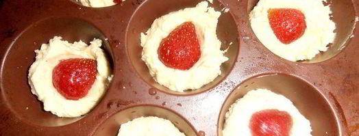 миндальные маффины с сюрпризом. Шаг 11