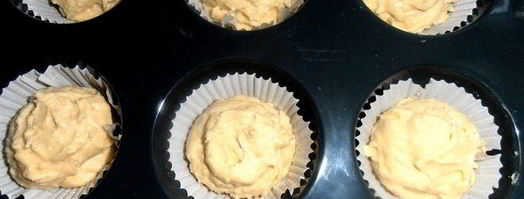 миндальные маффины с сюрпризом. Шаг 12