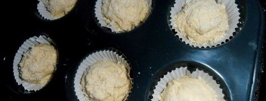 миндальные маффины с сюрпризом. Шаг 13