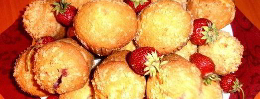 миндальные маффины с сюрпризом. Шаг 15