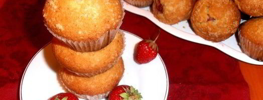 миндальные маффины с сюрпризом. Шаг 18