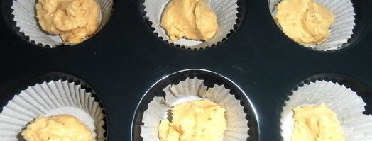 миндальные маффины с сюрпризом. Шаг 9