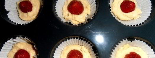 миндальные маффины с сюрпризом. Шаг 10