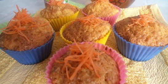 Морковные маффины
