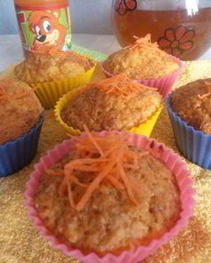 Морковные маффины