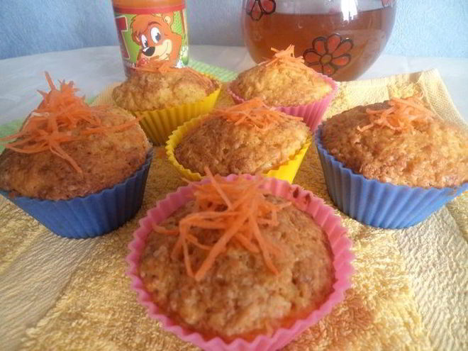 Рецепт морковных маффинов