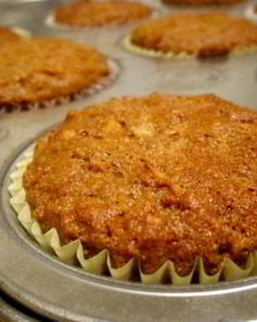 Морковные вегетарианские маффины
