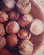 Овсяные кокосовые маффины без яиц и молока