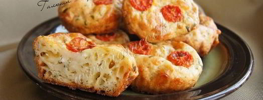 пикантные маффины из сыра и творога. Шаг 7