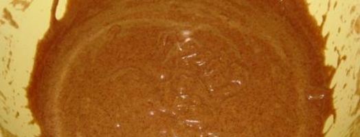 постные маффины black bottom muffins. Шаг 2