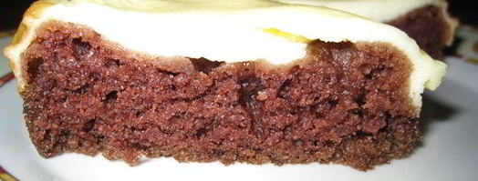 постные маффины black bottom muffins. Шаг 4