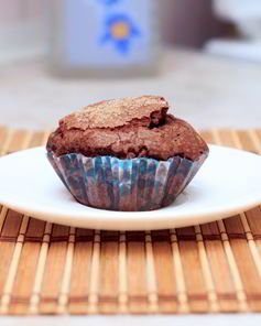 Райские шоколадные маффины с кусочками шоколада