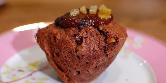 Шоколадно-апельсиновые маффины