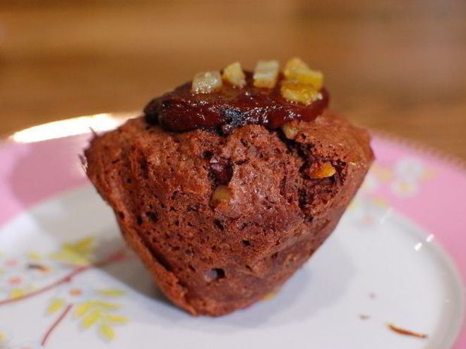 Рецепт шоколадна-апельсиновых маффины
