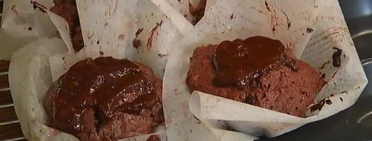 шоколадно-апельсиновые маффины. Шаг 12