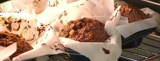 шоколадно-апельсиновые маффины. Шаг 10