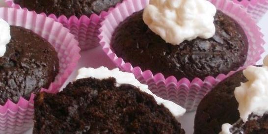 Шоколадно-банановые маффины