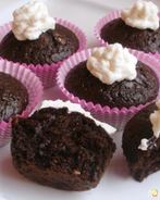 Шоколадно-банановые маффины