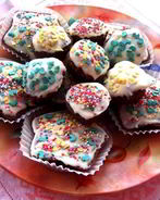 Шоколадно-ореховые маффины