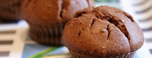 шоколадные маффины на ряженке. Шаг 8