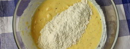 сырные маффины с ветчиной и яйцом. Шаг 5