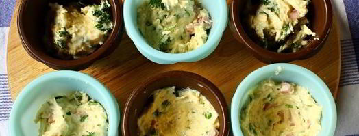 сырные маффины с ветчиной и яйцом. Шаг 9