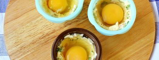 сырные маффины с ветчиной и яйцом. Шаг 12