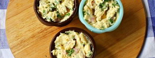 сырные маффины с ветчиной и яйцом. Шаг 13