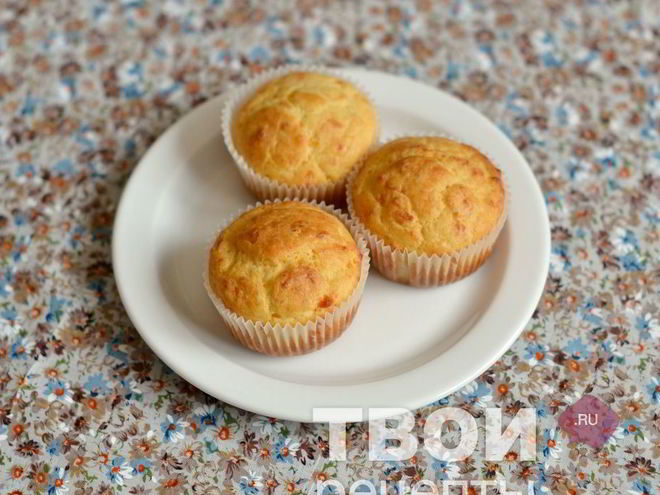 Рецепт сырных маффинов