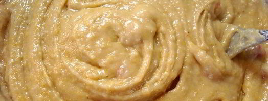 творожно-кукурузные маффины с бананами и клубникой. Шаг 2