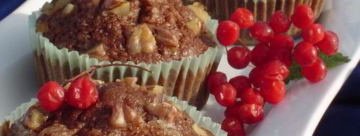 тыквенные маффины с грецкими орехами и корицей. Шаг 4