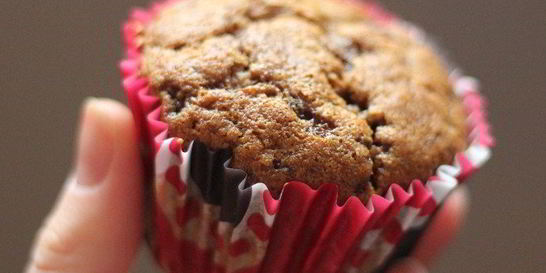 Тыквенные маффины с карамелью